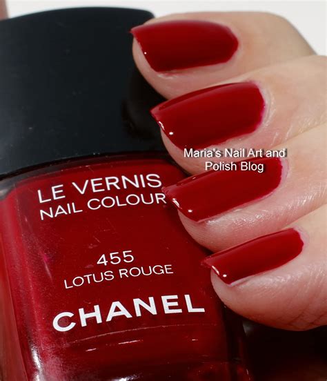 chanel lotus rouge nail polish|Chanel nail polish.